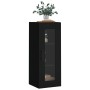 Schwarzer Wandhängeschrank 34,5x34x90 cm von , Sideboards - Ref: Foro24-828933, Preis: 54,93 €, Rabatt: %