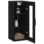 Schwarzer Wandhängeschrank 34,5x34x90 cm von , Sideboards - Ref: Foro24-828933, Preis: 54,93 €, Rabatt: %
