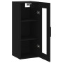 Schwarzer Wandhängeschrank 34,5x34x90 cm von , Sideboards - Ref: Foro24-828933, Preis: 54,93 €, Rabatt: %