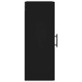Schwarzer Wandhängeschrank 34,5x34x90 cm von , Sideboards - Ref: Foro24-828933, Preis: 54,93 €, Rabatt: %