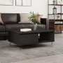 Engineered wood black coffee table 90x60x35 cm by , Coffee table - Ref: Foro24-827061, Price: 63,36 €, Discount: %