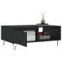 Engineered wood black coffee table 90x60x35 cm by , Coffee table - Ref: Foro24-827061, Price: 63,36 €, Discount: %