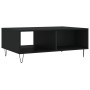 Engineered wood black coffee table 90x60x35 cm by , Coffee table - Ref: Foro24-827061, Price: 63,36 €, Discount: %