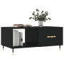 Schwarzer Sperrholz-Couchtisch 90x50x40 cm von , Couchtisch - Ref: Foro24-829189, Preis: 50,26 €, Rabatt: %
