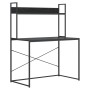 Schreibtisch aus schwarzem Ingenieurholz 110x60x138cm von , Schreibtische - Ref: Foro24-30204, Preis: 102,83 €, Rabatt: %