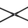 Escritorio de ordenador madera de ingeniería negro 110x60x138cm de , Escritorios - Ref: Foro24-30204, Precio: 102,83 €
