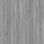 Center table made of gray Sonoma wood and iron, measuring 80x50x45 cm. by , Coffee table - Ref: Foro24-823320, Price: 54,57 €...