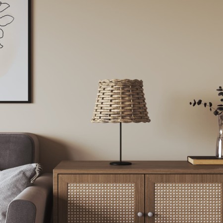 Lampshade for brown wicker lamp Ø20x15 cm by , Lampshades - Ref: Foro24-364389, Price: 16,40 €, Discount: %