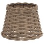 Lampshade for brown wicker lamp Ø20x15 cm by , Lampshades - Ref: Foro24-364389, Price: 16,40 €, Discount: %