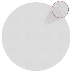 Floating gray PE pool solar cover 300 cm by , Pool covers - Ref: Foro24-92997, Price: 34,67 €, Discount: %