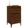 Mesita de noche color roble marrón 40x35x70 cm de , Mesitas de noche - Ref: Foro24-819722, Precio: 48,92 €, Descuento: %