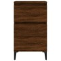 Mesita de noche color roble marrón 40x35x70 cm de , Mesitas de noche - Ref: Foro24-819722, Precio: 48,92 €, Descuento: %