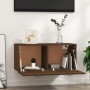 Wandschrank aus braunem Eichenholz 80x36,5x35 cm. von , Regale und Regale - Ref: Foro24-817608, Preis: 50,78 €, Rabatt: %