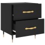 Mesita de noche madera de ingeniería negro 40x35x47,5 cm de , Mesitas de noche - Ref: Foro24-827262, Precio: 57,17 €