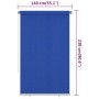 Rollo-Bambusrollo für den Garten aus blauem HDPE 140x230 cm. von , Jalousien und Jalousien - Ref: Foro24-312852, Preis: 38,82...