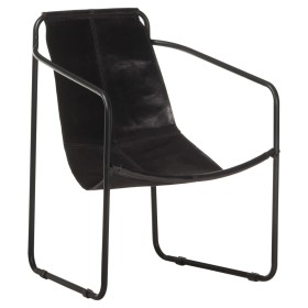 Black genuine leather relaxation armchair by , Armchairs - Ref: Foro24-323727, Price: 93,59 €, Discount: %