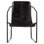Black genuine leather relaxation armchair by , Armchairs - Ref: Foro24-323727, Price: 93,59 €, Discount: %