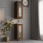 Hängender Wandschrank aus brauner Eiche 34,5x34x90 cm. von , Sideboards - Ref: Foro24-817449, Preis: 53,92 €, Rabatt: %