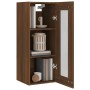 Hängender Wandschrank aus brauner Eiche 34,5x34x90 cm. von , Sideboards - Ref: Foro24-817449, Preis: 53,92 €, Rabatt: %