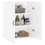 Hochglanz-weißer Wandschrank 69,5x34x90 cm von , Sideboards - Ref: Foro24-828398, Preis: 80,11 €, Rabatt: %