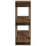 Regal/Trennwand Eiche Braun 80x30x87 cm von , Bücherregale und Regale - Ref: Foro24-813580, Preis: 48,90 €, Rabatt: %