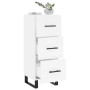 Ingenieurholz-Sideboard in Weiß 34,5x34x90 cm von , Sideboards - Ref: Foro24-828628, Preis: 79,19 €, Rabatt: %