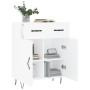 Weißer Schrank aus Holzwerkstoff 69,5x34x90 cm von , Sideboards - Ref: Foro24-827972, Preis: 100,51 €, Rabatt: %