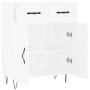 Weißer Schrank aus Holzwerkstoff 69,5x34x90 cm von , Sideboards - Ref: Foro24-827972, Preis: 100,51 €, Rabatt: %
