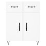 Weißer Schrank aus Holzwerkstoff 69,5x34x90 cm von , Sideboards - Ref: Foro24-827972, Preis: 100,51 €, Rabatt: %