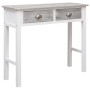 Graue Holzkonsole 90x30x77 cm von , Seitentische - Ref: Foro24-284143, Preis: 137,44 €, Rabatt: %