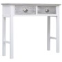 Graue Holzkonsole 90x30x77 cm von , Seitentische - Ref: Foro24-284143, Preis: 137,44 €, Rabatt: %