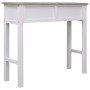 Graue Holzkonsole 90x30x77 cm von , Seitentische - Ref: Foro24-284143, Preis: 137,44 €, Rabatt: %