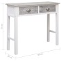 Graue Holzkonsole 90x30x77 cm von , Seitentische - Ref: Foro24-284143, Preis: 137,44 €, Rabatt: %