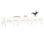 TV-Möbel aus glänzend weißem Ingenieurholz, 150x36x30 cm. von , TV-Möbel - Ref: Foro24-829142, Preis: 101,92 €, Rabatt: %
