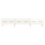 TV stand made of white glossy engineered wood 150x36x30 cm by , TV Furniture - Ref: Foro24-829142, Price: 101,92 €, Discount: %