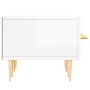 TV-Möbel aus glänzend weißem Ingenieurholz, 150x36x30 cm. von , TV-Möbel - Ref: Foro24-829142, Preis: 101,92 €, Rabatt: %