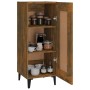 Engineered wood smoked oak sideboard 34.5x34x90 cm by , Sideboards - Ref: Foro24-817435, Price: 53,88 €, Discount: %