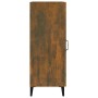 Engineered wood smoked oak sideboard 34.5x34x90 cm by , Sideboards - Ref: Foro24-817435, Price: 53,88 €, Discount: %