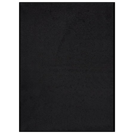 Gestreifter Fußabtreter in Schwarz 60x80 cm von , Fußmatten - Ref: Foro24-331596, Preis: 26,23 €, Rabatt: %
