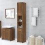 Armario de baño madera contrachapada roble marrón 30x30x183,5cm de , Muebles de baño - Ref: Foro24-815521, Precio: 85,80 €, D...