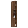 Badezimmerschrank aus braunem Eichenfurnierholz 30x30x183,5cm. von , Badezimmermöbel - Ref: Foro24-815521, Preis: 85,80 €, Ra...