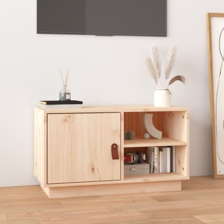 Massives TV-Möbel aus Kiefernholz 70x34x40 cm von , TV-Möbel - Ref: Foro24-818235, Preis: 61,60 €, Rabatt: %