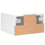 Wall-mounted glossy white bedside table 35x35x20 cm by , Lockers and storage cabinets - Ref: Foro24-829776, Price: 35,76 €, D...
