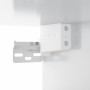 Wall-mounted glossy white bedside table 35x35x20 cm by , Lockers and storage cabinets - Ref: Foro24-829776, Price: 35,76 €, D...