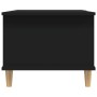 Black plywood coffee table 90x50x40 cm by , Coffee table - Ref: Foro24-812745, Price: 60,97 €, Discount: %