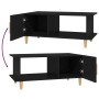 Black plywood coffee table 90x50x40 cm by , Coffee table - Ref: Foro24-812745, Price: 60,97 €, Discount: %