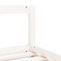Children's bed frame with drawers made of white pine wood 80x160 cm by , Cribs and beds for children - Ref: Foro24-834415, Pr...