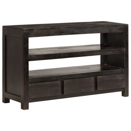 Massives TV-Möbel aus dunkelbrauner Akazie, 90x30x55 cm. von , TV-Möbel - Ref: Foro24-246102, Preis: 186,04 €, Rabatt: %