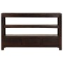 Massives TV-Möbel aus dunkelbrauner Akazie, 90x30x55 cm. von , TV-Möbel - Ref: Foro24-246102, Preis: 186,04 €, Rabatt: %