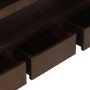 Mueble para TV madera maciza acacia marrón oscuro 90x30x55 cm de , Muebles TV - Ref: Foro24-246102, Precio: 186,04 €, Descuen...